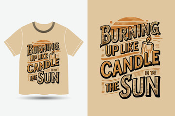 typography Tshirt Design includes SUMMER in the style of Illustration and Vintage