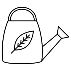 illustration of watering can