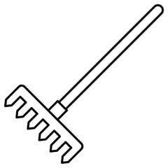 illustration of a pitchfork