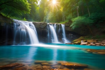 waterfall in the forest