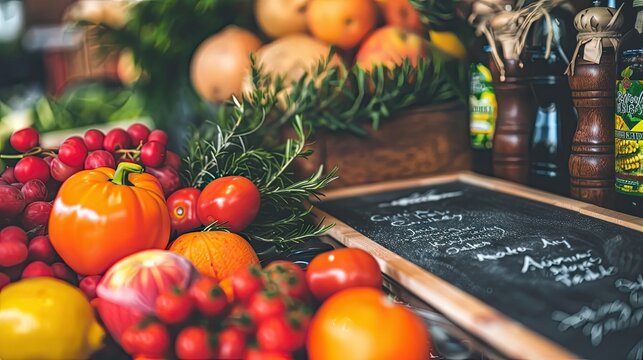 Close up of a meal planning board, saving money by organizing food expenses