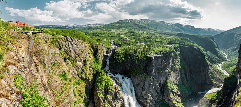 V&oslash;ringfossen in Norwegen