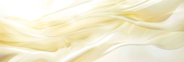 Obraz premium soft pastel gradient of gilded lemon and pearl white, ideal for an elegant abstract background
