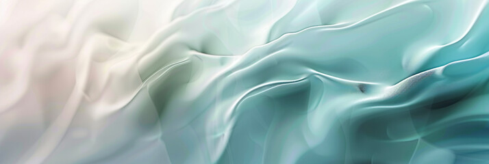 Obraz premium soft pastel gradient of silver and azure, ideal for an elegant abstract background