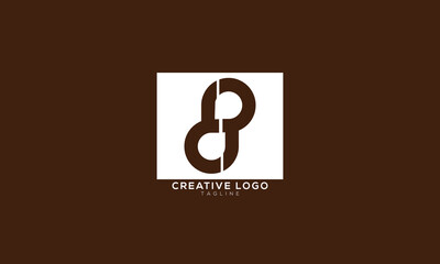 DP  DP Abstract initial monogram letter alphabet logo design
