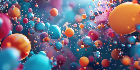 Floating Bubbles in the Air