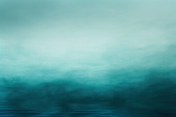 soothing horizontal gradient of teal and midnight blue, ideal for an elegant abstract background