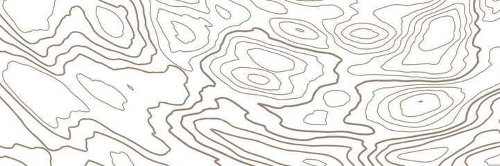 Abstract design with Seamless pattern with lines Topographic map. geographic mountain relief. Retro topographic map.  Generated conceptual elevation map. Topography and geography map grid