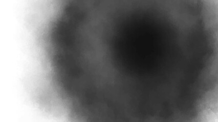 A tranquil scene of drifting smoke softly obscuring the edges of an atmospheric horizon

