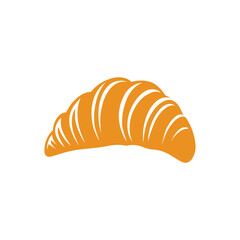 Croissant icon. Bakery and pastry theme. Isolated design. Vector illustration