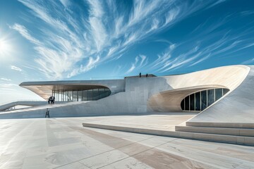 Corfu town, Corfu island, Greece- view above the shops and public buildings on the towns main high street.. Beautiful simple AI generated image in 4K, unique.