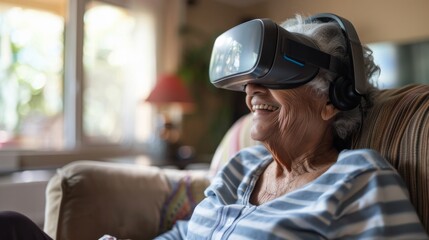 seniors attending virtual family reunions and celebrations, connecting with loved ones near and far.