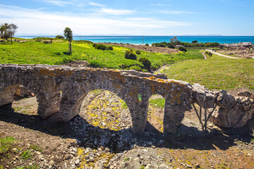 Ancient Bridge by the Sea