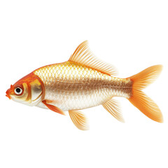 Obraz premium goldfish isolated on white