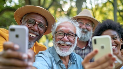 The joy of seniors reconnecting with long-lost friends and relatives through genealogy websites and social media platforms.