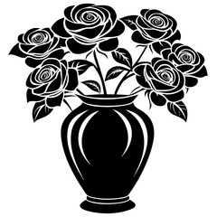 vase with flowers