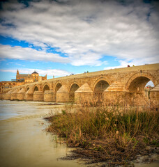 Roman bridge, Cordoba, Spain.