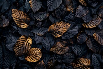 Green leaves of Fittonia albivenis - species of flowering plant in the family Acanthaceae. Carpet of dark green foliage.. Beautiful simple AI generated image in 4K, unique.