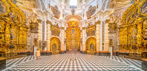 Obraz premium Church of San Luis de los Franceses, Seville, Spain
