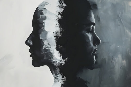 An image representing borderline personality disorder, a mental health condition characterized by difficulty regulating emotions, unstable self-image, and impulsive behavior....