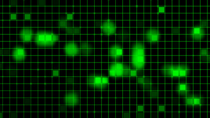 Abstract technology blinking background, led light dots, looping texture background design.