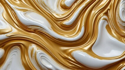 Pure gold cream texture smooth creamy cosmetic product background,white foam cream texture for backdrop