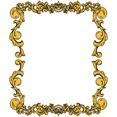 Ornament Simple Background Floral Wedding