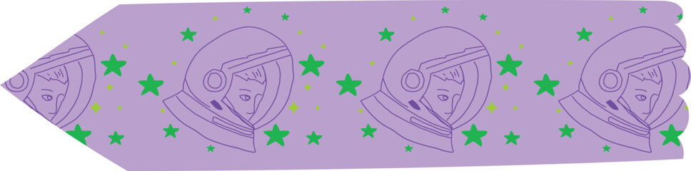 Pilot washi tape on transparent background.
