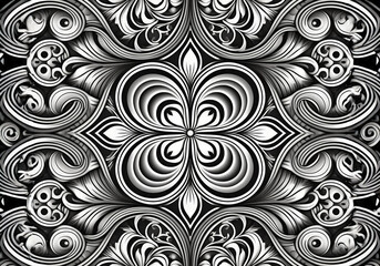 seamless pattern with optical illusion effect