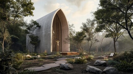 Christian architecture firm designing sacred structures and peaceful environments