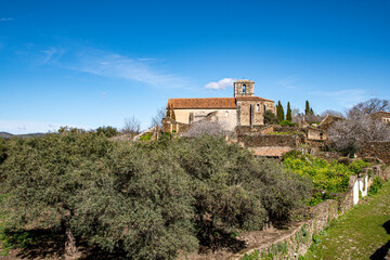Fototapeta premium Granadilla, Cáceres, Extremadura, España