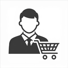 Customer Icon. Business. Marketing. Customer Service