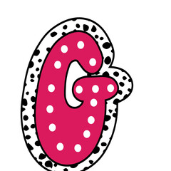 Dalmatian Dots Letters Alphabet font PNG svg, doodle Bright Colors, Dalmatian Handwritten Font Alphabet png svg, for sublimation designs