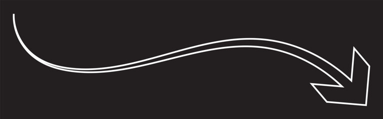 white arrow icon on transparent background. flat style. white arrow icon for your web site design, logo, app, UI. arrow symbol. arrow sign.