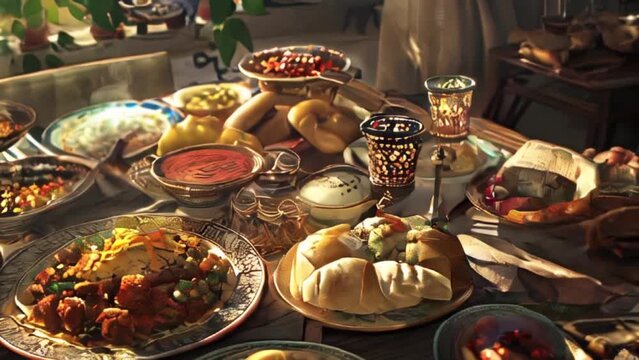 Arabic cuisine Middle Eastern lunch