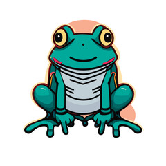 Obraz premium Frog illustration