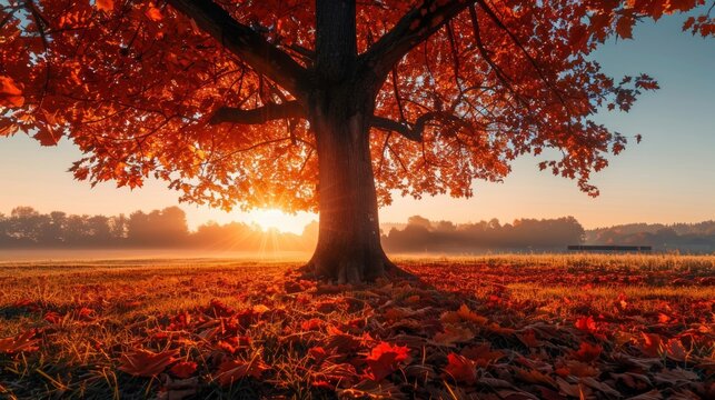 Behold the timeless elegance of natures cycles as depicted in this captivating image