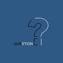 Question mark icon, vector illustration. Asking questions. Ask for help. do not ask. Need information. Question.