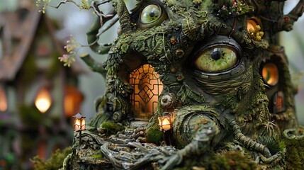 Obraz premium Green tree toys