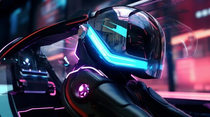 Transport viewers to a futuristic world