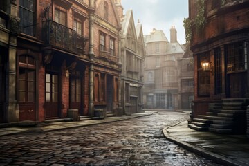 a Victorian London street