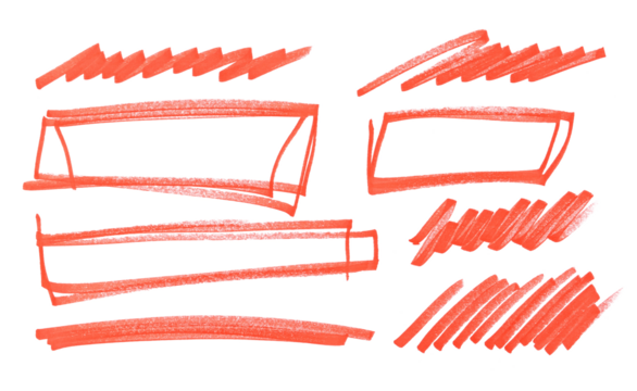 Grunge scribble square, scrawl, lines, black marker isolated on white background	