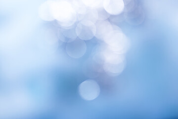 Blue Bokeh Overlay