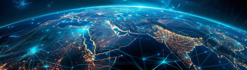 Network of Saudi Arabia& North Africa