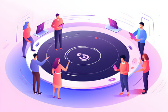 oval hardware interactions banner for corporate team building sessions