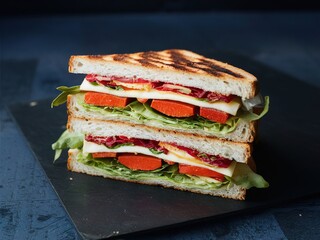 Panini sandwich vegetable