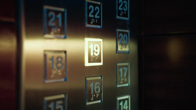 The Choice Of The Floor For Elevator Destination