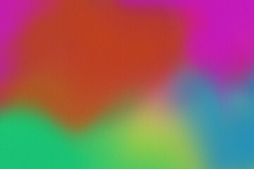 Fototapeta premium Abstract gradient background with grainy texture. Glittering gradient background with hologram effect and magic lights. Abstract Gradient background.