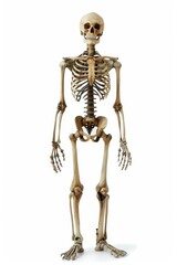 The skeletal system in maintaining