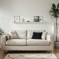 modern living room and interior design 